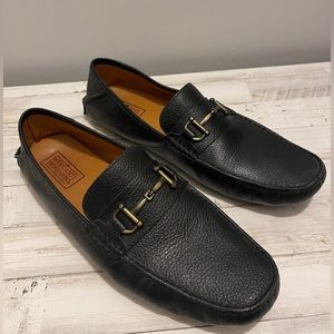 Mercanti Fiorentini Pebbled Leather Loafer 11.5